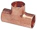 2" x 1-1/2" x 1" NOM C Copper Reducing Tee