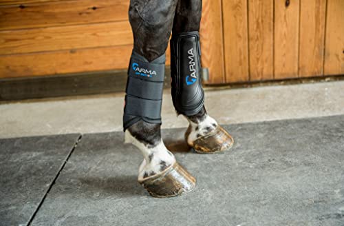 Shires 1889-BLACK-FULL Arma Air Motion Brushing Boots  thumb #1