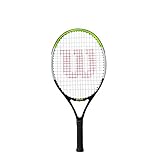Wilson Tennisschläger Blade Feel 26, Für Kinder und Jugendliche ab 11 Jahren, Aluminium/Fiberglas, Grün/Grau/Schwarz, WR055410U