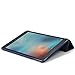 KHOMO - Compatible with iPad 5th 6th Generation (2017 & 2018) 9.7 inch Case - Dual Series - Ultra Slim Hard Cover with Auto Sleep Wake Feature - Dark Twill Blue