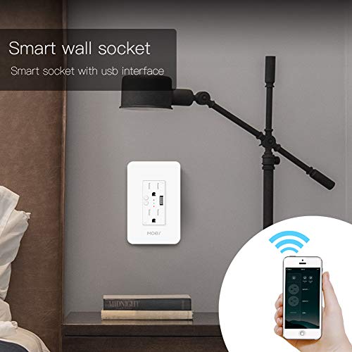 Smart WiFi USB Wall Outlet