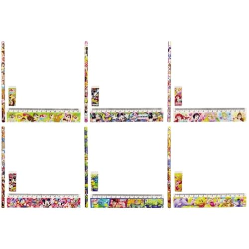 【25個セット】ディズニー3点文具セット キャラクターグッズ ディズニー 景品玩具 知育玩具 おもちゃ お子様向け プレゼント プチギフト イベント 抽選会 景品 縁日 お祭り 夏祭り 男の子 女の子 おまけ