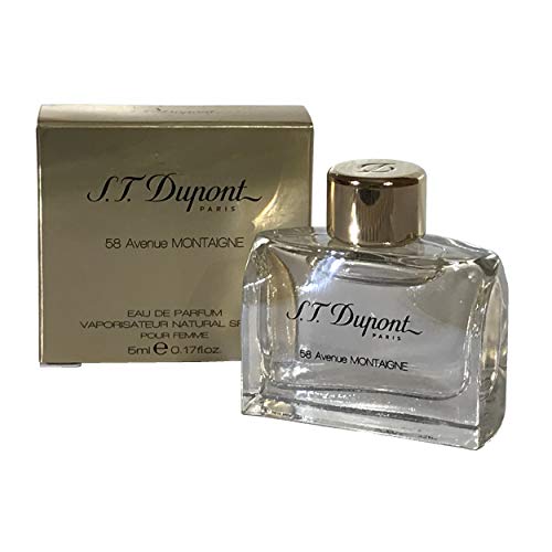S.t. dupont - S.t, dupont 58 avenida de montaigne espuma de poliuretano para femme cortinas de agua de 5 ml de corte diagonal para/de pimlada phuapradi frascos de