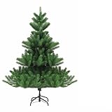Sufrk Künstlicher Weihnachtsbaum Nordmanntanne Grün 120 cm KüNstliche WeihnachtsbäUme Christbaum Weihnachtsbaum Weihnachtsdeko