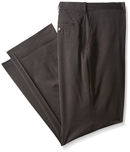 Haggar Men's Big-Tall Performance Heather Pinstripe Suit Separate Pant, Charcoal, 52W x 32L