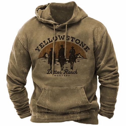 Medieval Denim Vintage Men's Hoodies, Cozy Pullover with Hat, Lightweight and Breathable Sweatshirt for All Seasons(Color1,Medium)