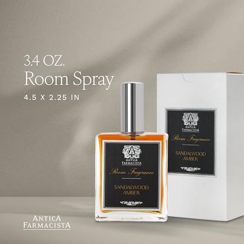 Image of Antica Farmacista Room Spray - Elegant House Spray - Long-Lasting, Room Fragrance - Luxury Gift for Housewarming - Sandalwood Amber, 3.4 fl oz