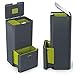 Joseph Joseph Intelligent Waste Totem Kitchen Trash Can and Recycle Bin Unit