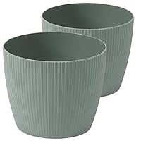 Tymar Vaso per fiori, 2 pezzi, forma rotonda, (2 confezioni), per espresso, ø 10 cm