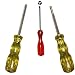 Produktbild Timorn Bit Schraubendreher Set, Y-schraubendreher Triwing Schraubendreher Gamebit 3,8mm, 4,5mm Schraubendreher Bitaufnahme for Nintendo Game System NGC SFC N64 GBA NDS NDSL & More zu öffnen(1 Satz)