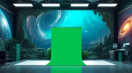 Hanumex® 8x12 Ft. Pro Green Screen Backdrop: Wrinkle-Free Fabric, Rod Pocket for Photo Studio, Live Stream, YouTube, VFX & More - Image 5