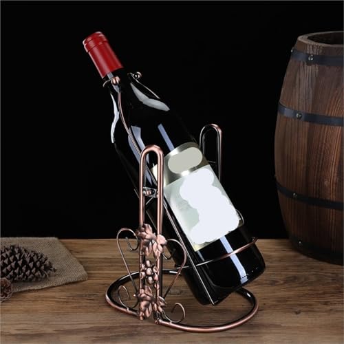 Soporte Decorativo de Metal para Botellas de Vino miniatura 5