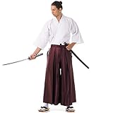 kendo hakama anlegen Unisex ; d. h. das Samurai Kendo Kimono Set kann von Männern - Herren und auch Frauen - Damen getragen werden.