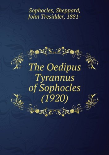 Image of The Oedipus Tyrannus of Sophocles
