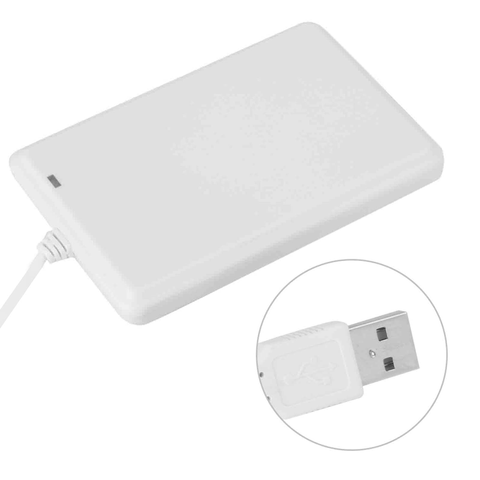 Dioche Czytnik NFC Acr122u Karta Identyfikacyjna Ic Bezdotykowy Dysk USB Bezpłatny Czytnik Kart Dostępu do Drzwi NFC dla 125 KHz / 13,56 MHz z dużą szybkością i uniwersalną kompatybilnością (Karta