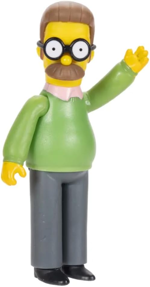 The Simpsons Wave 1 Ned Flanders 2.5-Inch Mini Figure