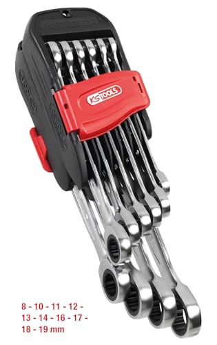 Clés mixtes à cliquet KS Tools pour débloquer les écrous difficiles - 4