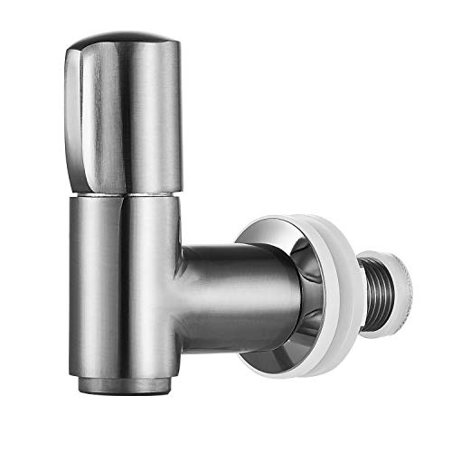 Beverage Water Dispenser Replacement Spigot,Stainless Steel Faucet for Drink/Beer Jar,Polished Finished with Screen