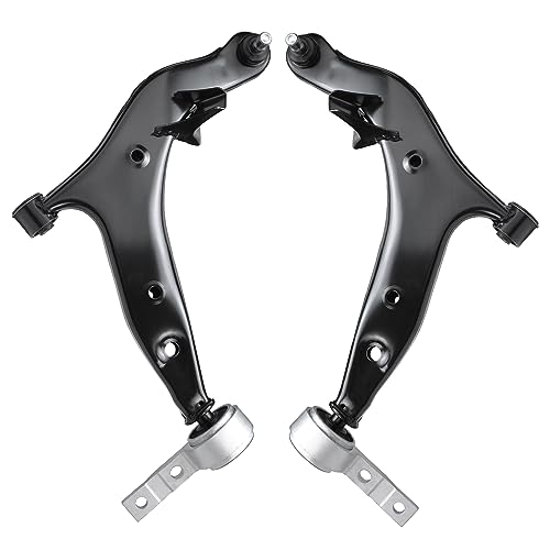 Image of Detroit Axle - 10pc Front End Control Arms Kit for 04-09 Nissan Quest, 2 Lower Control Arms + Ball Joint 4 Tie Rods 2 Sway Bar Links 2 Struts 2004 2005 2006 2007 2008 2009 Replacement