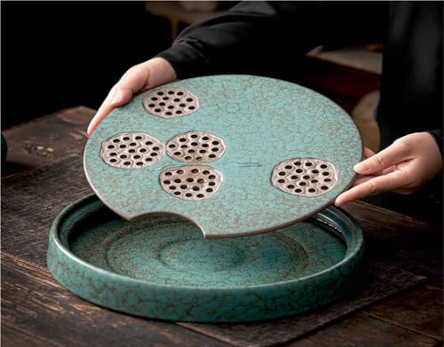 Plateau à thé résistant aux taches, stockage d'eau pour table basse propre - 6