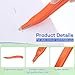 24 Pcs Magnetic Staple Remover Bulk Staple Remover Puller Removing Pen Operation Christmas Tool Gifts Rubberized Office School Gift(Bright Color)