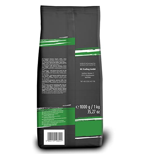Der-Franz Espresso Bio Kaffee, ganze Bohne, 1000 g 2