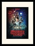 Incluido en la entrega: Stranger Things Póster De Colección Enmarcado