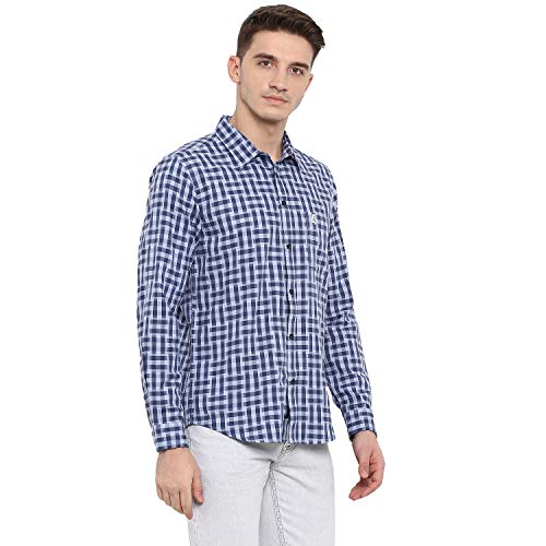 Image of Red Tape Men Stone Blue Shirt
