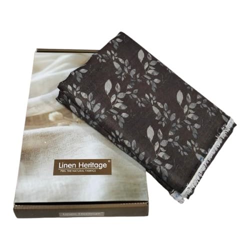 raymond fabrics Linen Heritage Unstitched Shirt Fabric for Men | Premium Cotton Blend Shirting Material | Printed Formal & Casual Wear Fabric | Soft, Breathable & Tailoring | (1.60 Miter)-picture-21