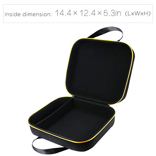 Image of co2CREA Hard Case for DEWALT Tire Inflator Portable Air Compressor 20V MAX | Portable Storage, Space For Power Supply And Cables, Organized Interior, Secure Zipper