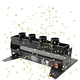 KUSOLE Elektronischer Feuerwerkskörperwerfer mit Vier Köpfen, perfekt für Hochzeiten, Bars und besondere Anlässe wie Eröffnungen und Hochzeiten.