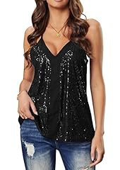D# Black Sequin Racerback
