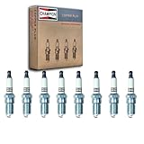 8 pc Champion Copper Plus Spark Plugs compatible with Chevrolet Suburban 1500 5.3L 6.0L V8 2000-2014
