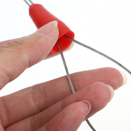 HOLIDYOYO 20 Adet Kablo Çekme Çorabı - Elektrik Tesisatı İçin Kablo Çekme Aleti, Ağ Kablosu Döşeme ve Kablolama Projeleri İçin Ağır Hizmet Tipi Kavrama - Görsel 3