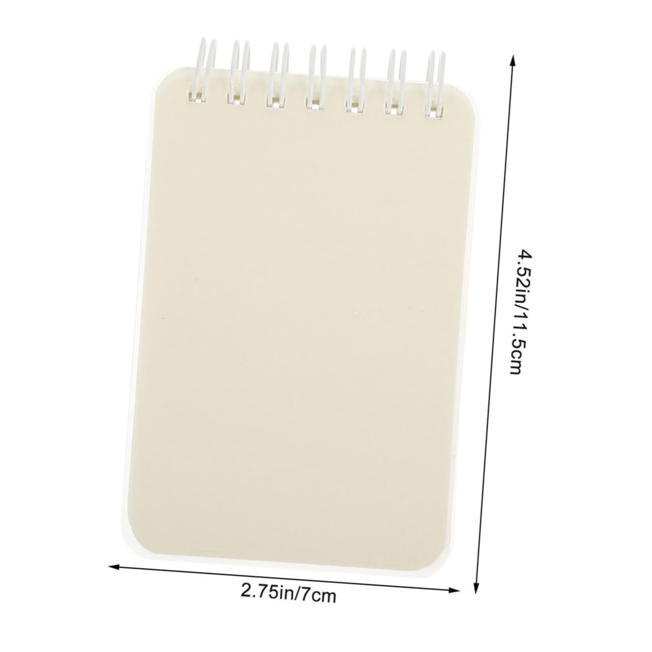 Artibetter 5 Ensembles Livre De Bobine Petit Cahiers En Spirale Collège Mini Stationnaire Cahier À Spirale Cahiers Pour L'école Carnet De Notes Cahier De Poche Blanche Pp 6 Pièces * 5
