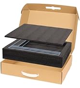 Laptop Shipping Box with Protection Foam, Secure Laptop Box for Shipping, Cardboard Mailer Box fo...