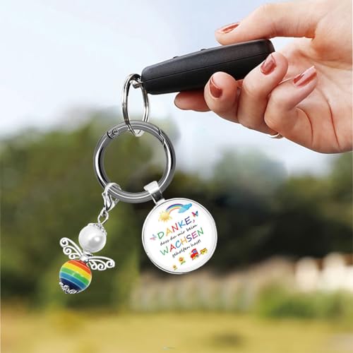 Image of SANNIDHI Spring O Rings Round Spring Snap Keyring Metal Carabiner Clips for Keychain,Handbag,Purse, Dog