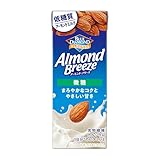 カゴメ アーモンド・ブリーズ 微糖 200ml紙パック×24本(低糖質 ビタミンE 食物繊維 カルシウム)