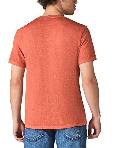 Lucky Brand Men's Venice Burnout V-Neck T-Shirt