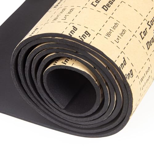Image of 157 Mil Car Sound Deadening Mat, Sound Deadener Material 19 Sq Ft, 1 Roll