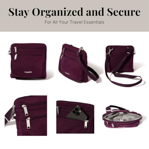 Image of Baggallini Securtex Anti-Theft Crossbody