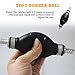 TNAIYH Car Gasoline Siphon Hose Pump, High Flow Vehicle Gas Oil Water Fuel Diesel Siphon Pump, Portable Manual Hand Automotive Gas Fuel Transfer Accessories, Universal for SUV RV Truck