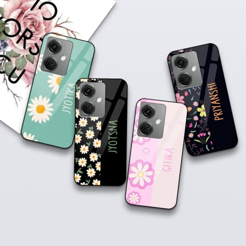 Image of COLORflow Back Cover Compatible with OnePlus Nord CE 3 5G | Floral Names Color Customized | Shockproof TPU Bumper with Camera Protection Back Cover Compatible with OnePlus Nord CE 3 5G
