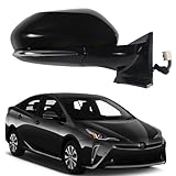 Marretoo for TOYOTA PRIUS Side Mirror Assembly 2016 2017 2018 2019-2024 | Power | Heated |BSM/Blind Spot Monitoring Replacement TO1321357 for TOYOTA PRIUS Accessories (Passenger Side(RH))