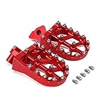 ➤ Ajuste: las estriberas pueden adaptarse a motocicletas Hon.da Yamaha CR125 CR250 95-99 CR500 95-05 YZ125 YZ250 WR400 97-98.