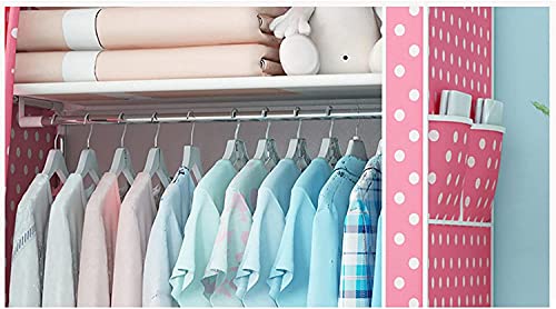 Pardessus de robe bien rangé dans une armoire pliable en tissu