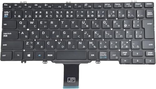 WJZX(�������i�ł�)�C�������p ���{��L�[�{�[�h �K�p���� Dell Latitude 7300 5300 �L�[�{�[�h �o�b�N���C�g�Ȃ�