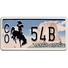 Celebrity Machines | Longmire | CO 54B | Vanity Plate, Stamped Aluminum, Metal Decorative Tag, Corrosion Resistant, Quality Novelty Sign, Wall Decoration, Wall Hanging