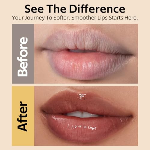 bayfree Tinted Lip Balm for Dry Lips, 3PCS Sheer Moisturizing & Hydrating Lip Balm Set, Nourishing Lightweight Natural Honey Lipstick, Universal Flattering Glossy Finish, Vegan for All Skin Tones