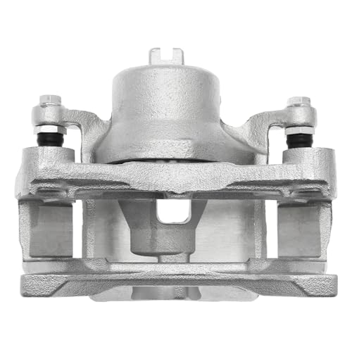 Image of Detroit Axle - Front Right Brake Caliper for 2010-2013 Nissan Altima, 2011-2012 Sentra, Passenger Side Disc Brake Caliper with Bracket Replacement
